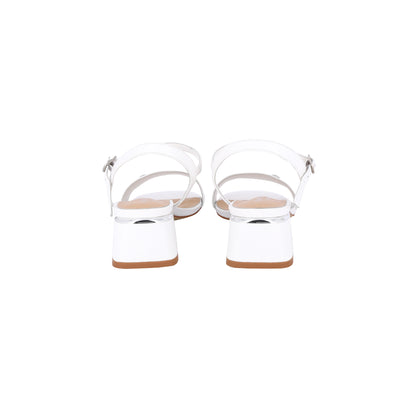 Ankle strap sandals with comfortable heel