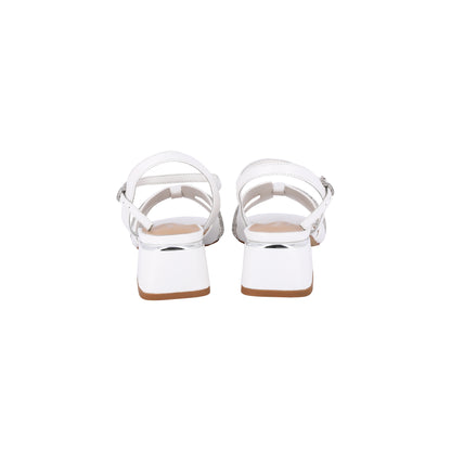 Sandali con strass e cinturino