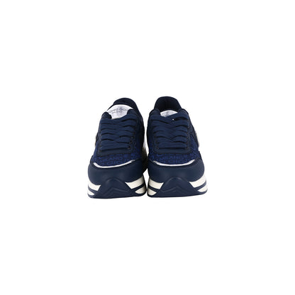 Sneakers Navy con Platform